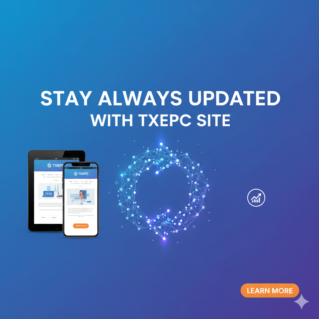 stay always updated with txepc site