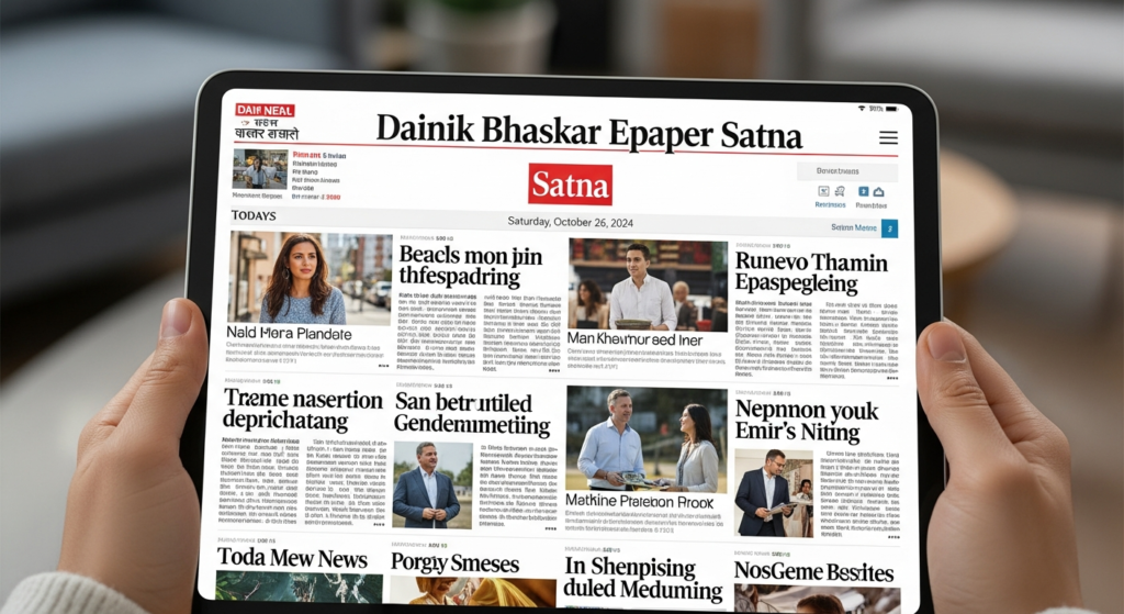 Dainik Bhaskar Epaper Satna