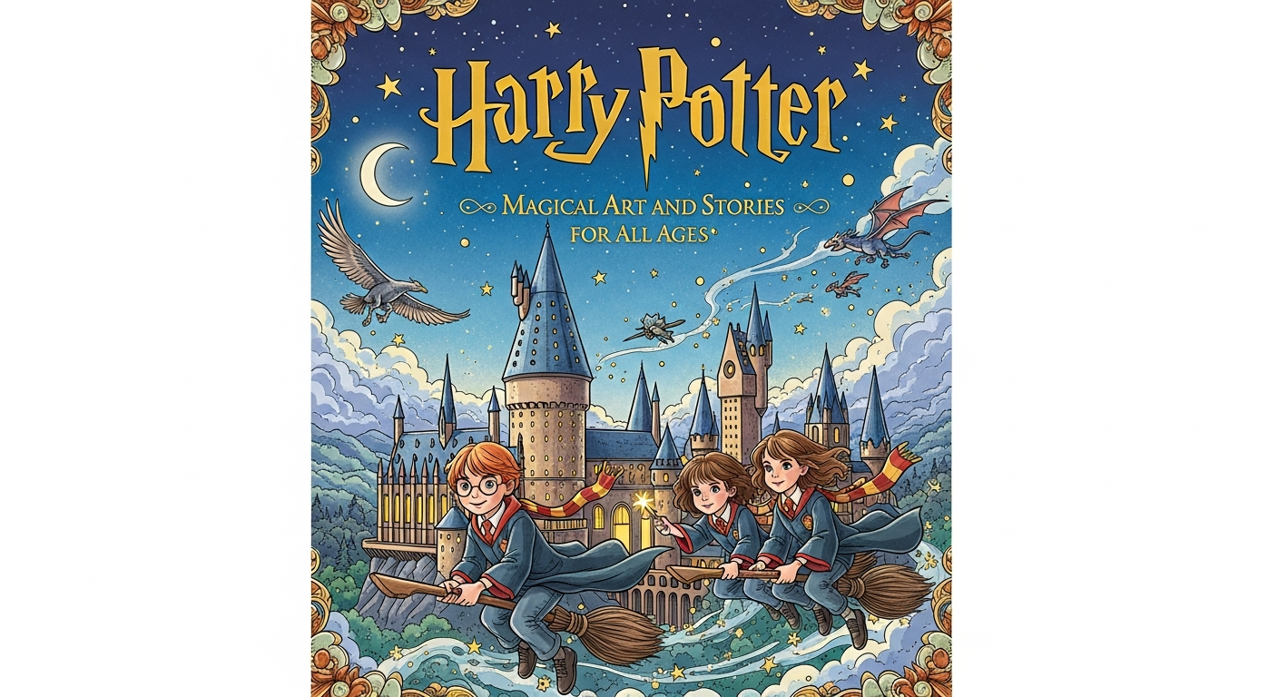 Harry Potter illustrated books