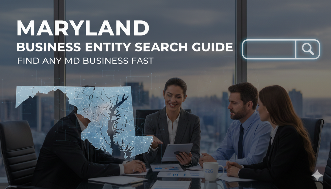 Maryland Business Entity Search