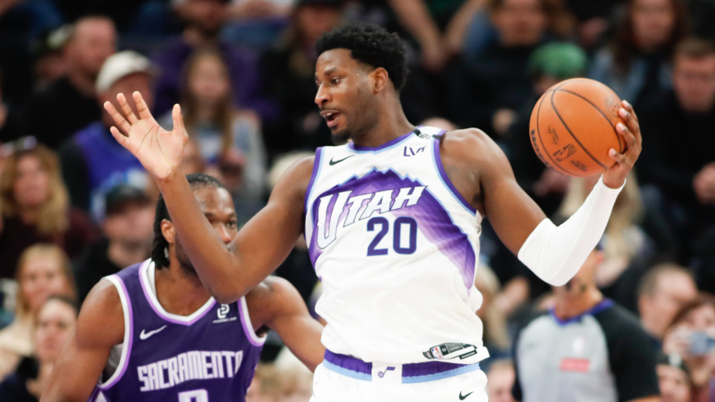 sacramento kings vs utah jazz match player stats