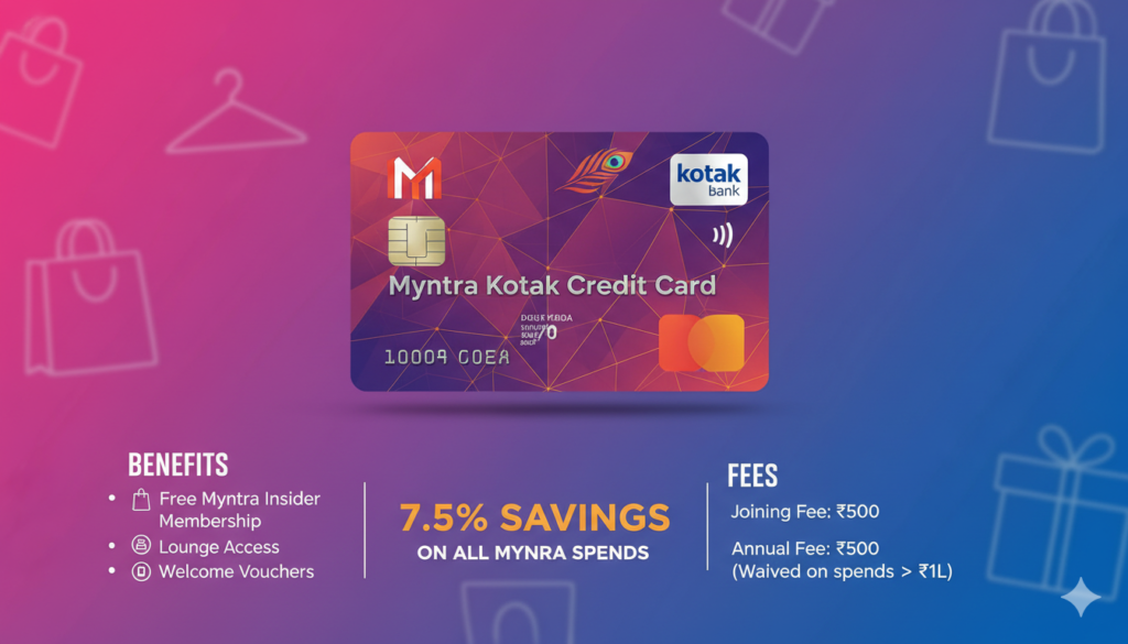 myntra kotak credit card