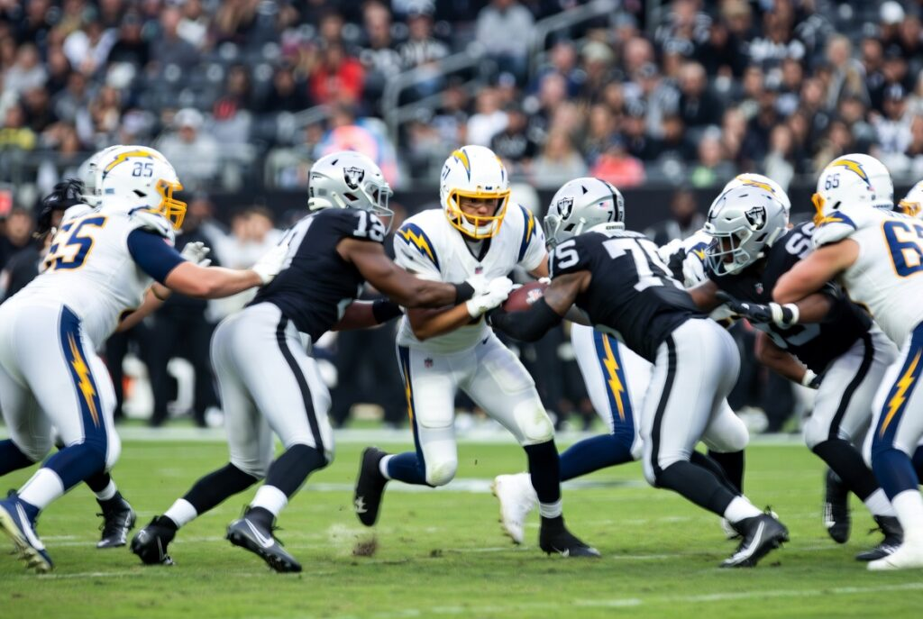 Las Vegas Raiders vs Los Angeles Chargers